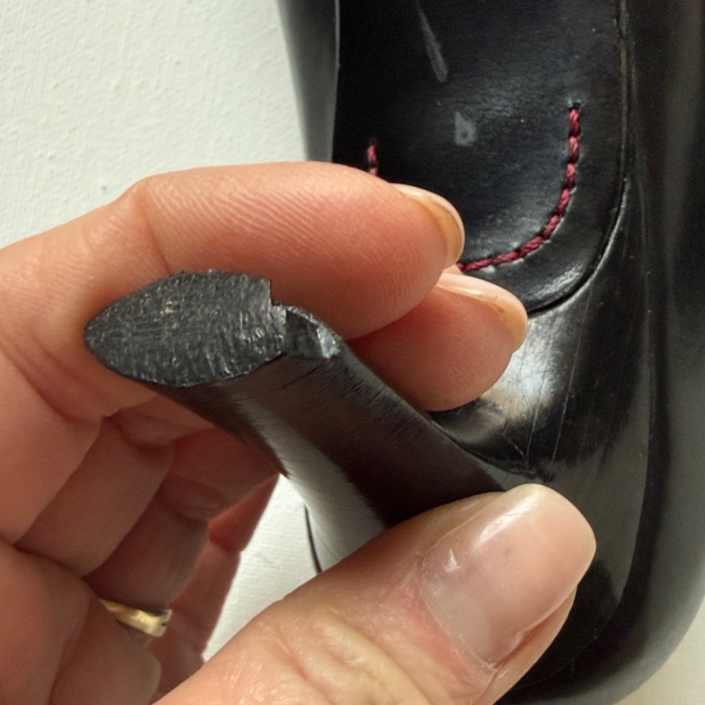 Black Cole Haan Dress Shoes (7AA) - Picture 12 of 13